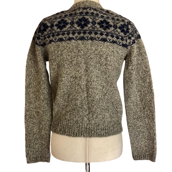 Vintage Abercrombie Y2K Wool Zip up Sweater | M - Picture 7 of 10